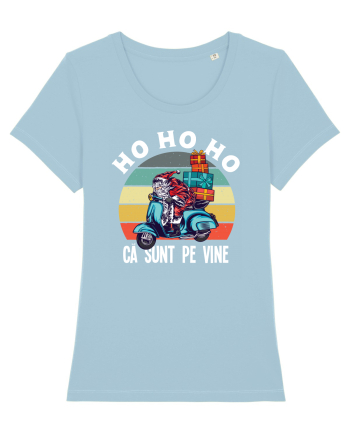 Ho ho ho ca sunt pe vine Sky Blue