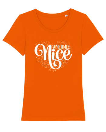 Sometimes nice Bright Orange