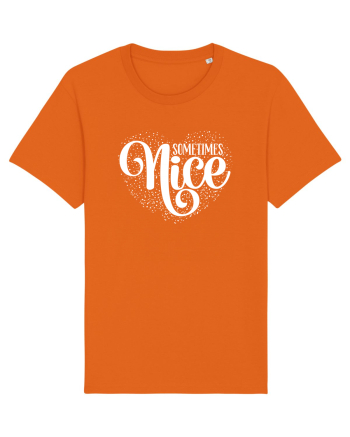 Sometimes nice Bright Orange