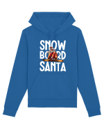 Snowboard Santa Hanorac Unisex Drummer