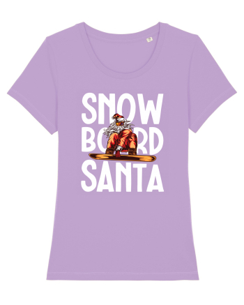 Snowboard Santa Lavender Dawn