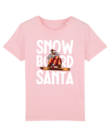 Snowboard Santa Cotton Pink