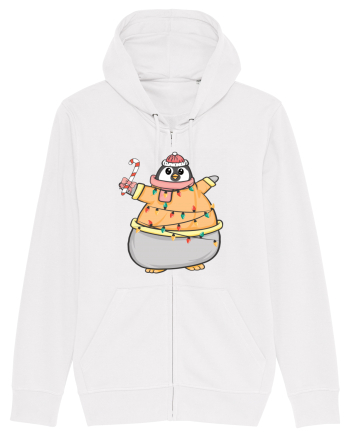 Pinguin cu luminite White