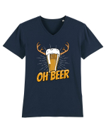 Oh beer - drag de bere Tricou mânecă scurtă guler V Bărbat Presenter