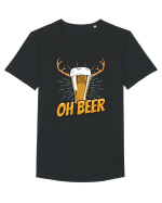 Oh beer - drag de bere Tricou mânecă scurtă guler larg Bărbat Skater