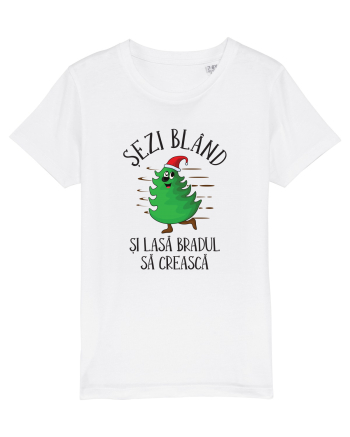 Sezi bland si lasa bradul sa creasca White