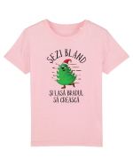 Sezi bland si lasa bradul sa creasca Tricou mânecă scurtă  Copii Mini Creator