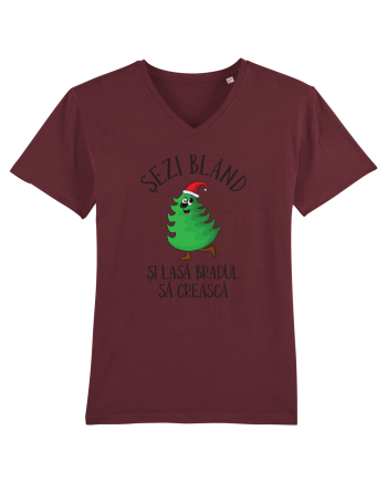 Sezi bland si lasa bradul sa creasca Burgundy