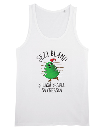 Sezi bland si lasa bradul sa creasca White