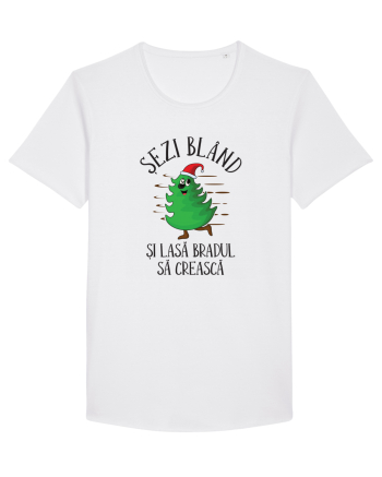 Sezi bland si lasa bradul sa creasca White