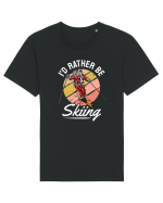 I'd rather be skiing Tricou mânecă scurtă Unisex Rocker