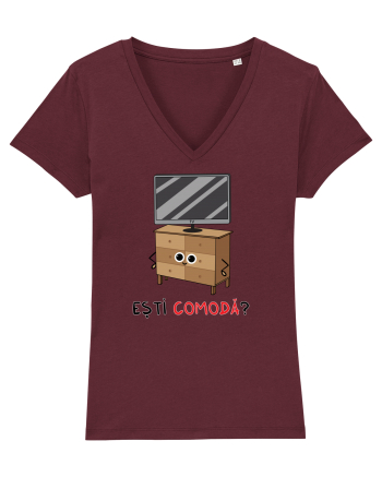 Ești comodă? Burgundy