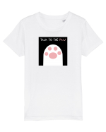 Talk to the paw Tricou mânecă scurtă  Copii Mini Creator