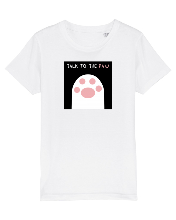 Talk to the paw White