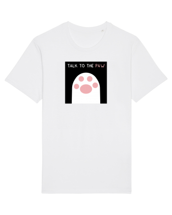 Talk to the paw White