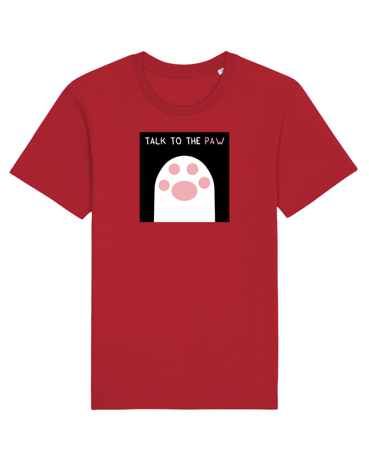Tricou mânecă scurtă Unisex Rocker Red