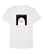 Talk to the paw Tricou mânecă scurtă guler larg Bărbat Skater