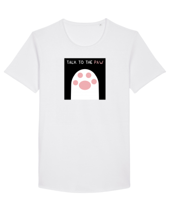Talk to the paw White