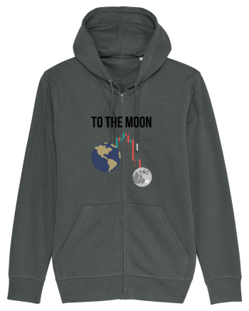To The Moon (negru) Anthracite