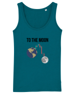 To The Moon (negru) Maiou Damă Dreamer