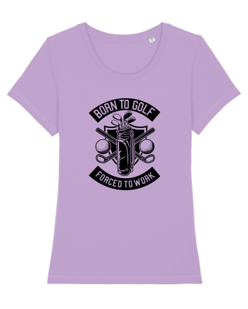 Born to Golf Forced to Work Black Lavender Dawn
