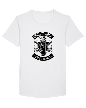 Born to Golf Forced to Work Black White