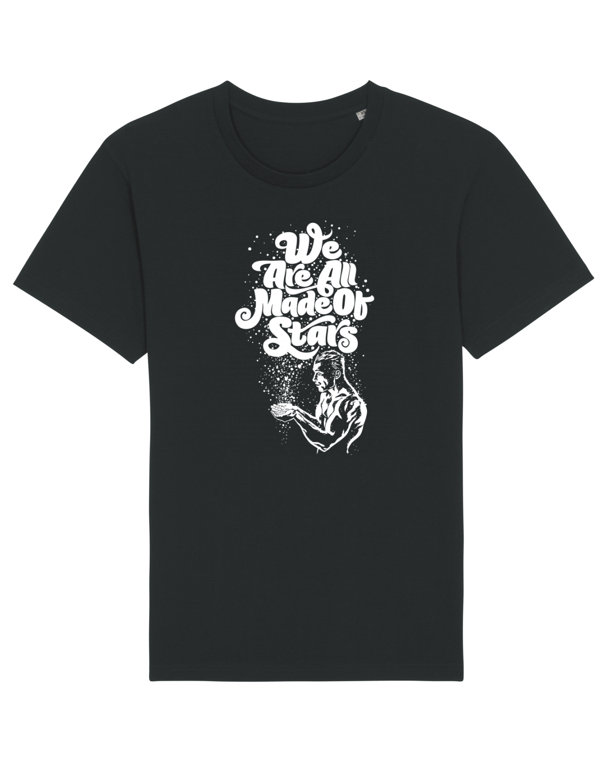 Tricou mânecă scurtă Unisex Rocker Black