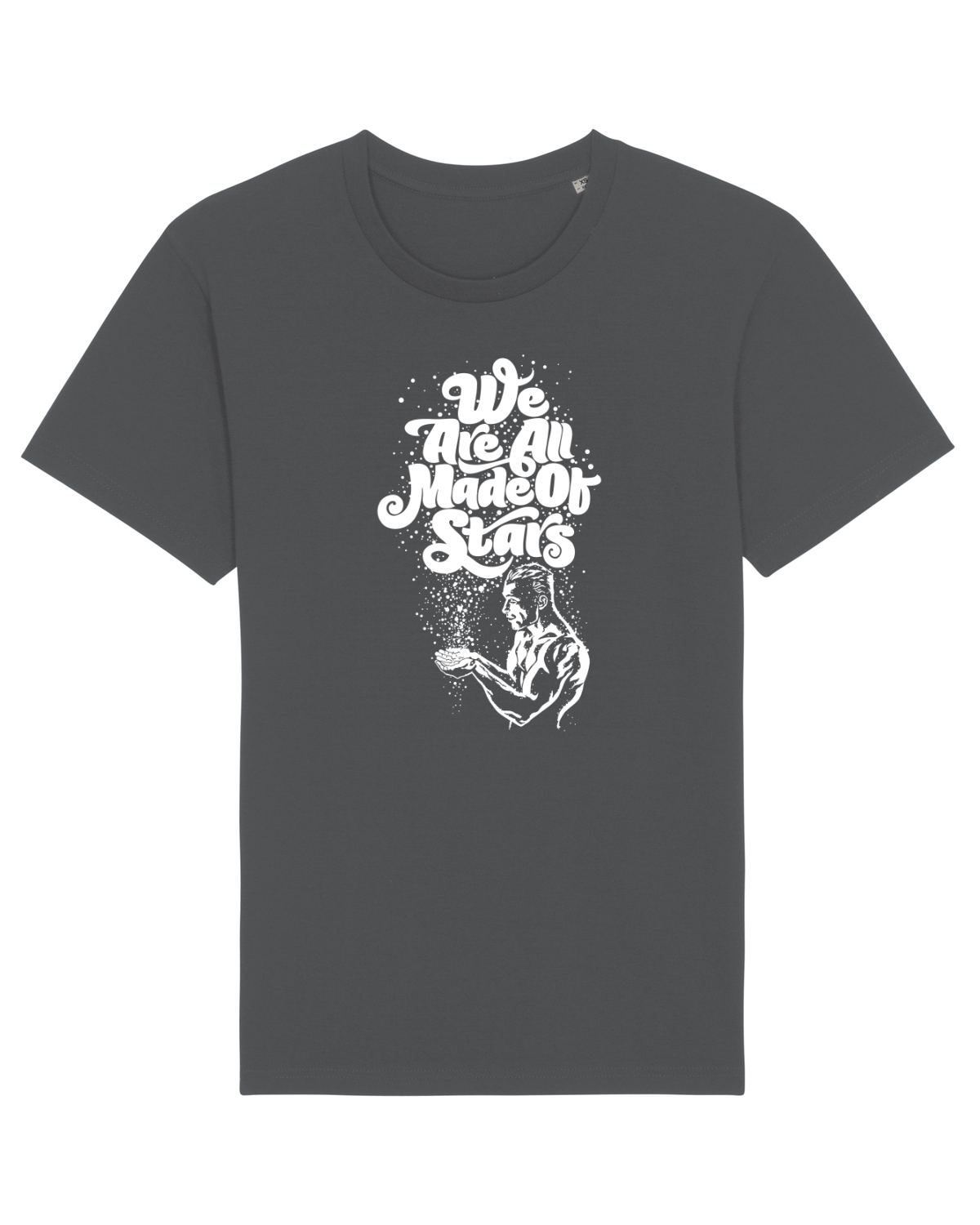 Tricou mânecă scurtă Unisex Rocker Anthracite