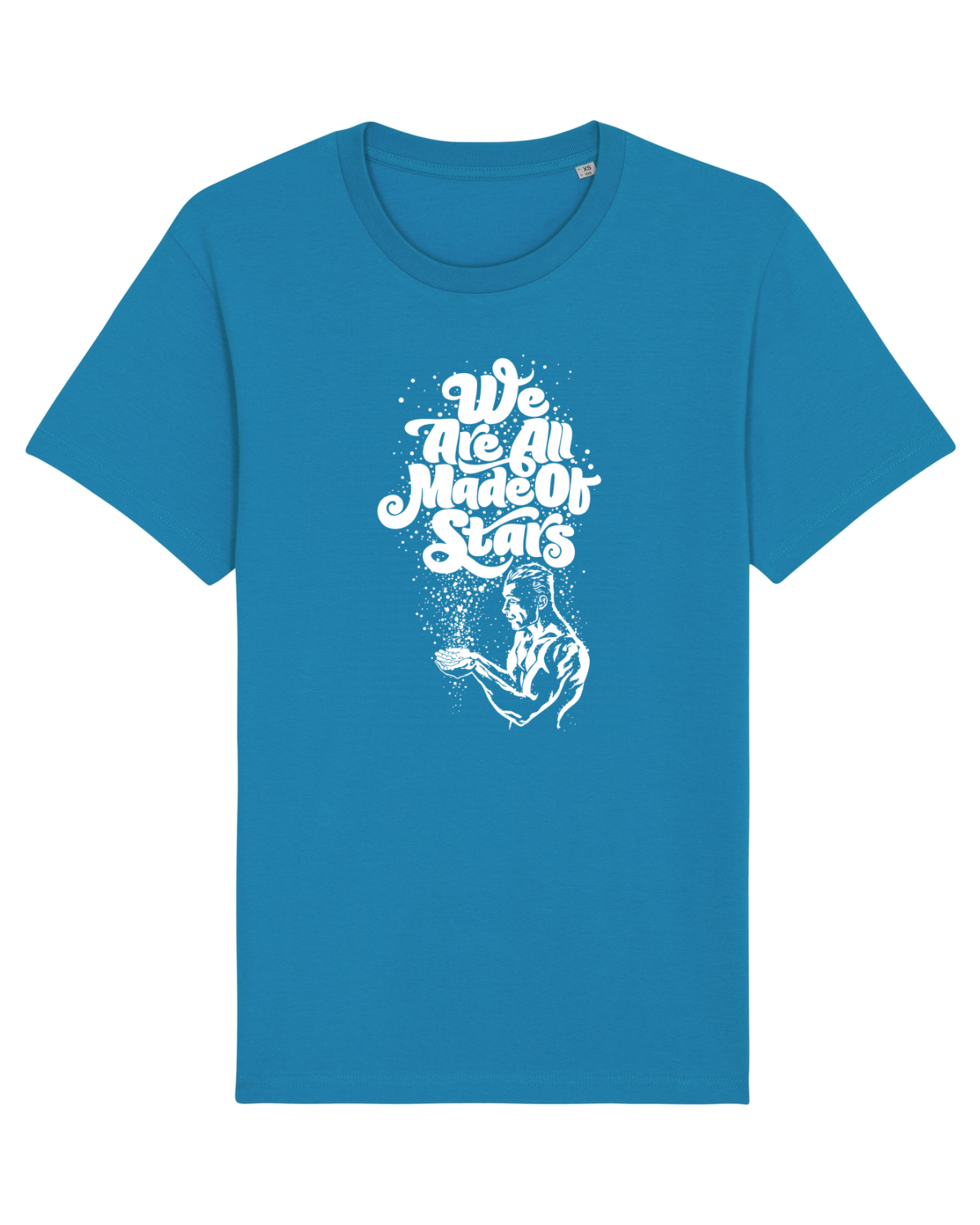 Tricou mânecă scurtă Unisex Rocker Azur