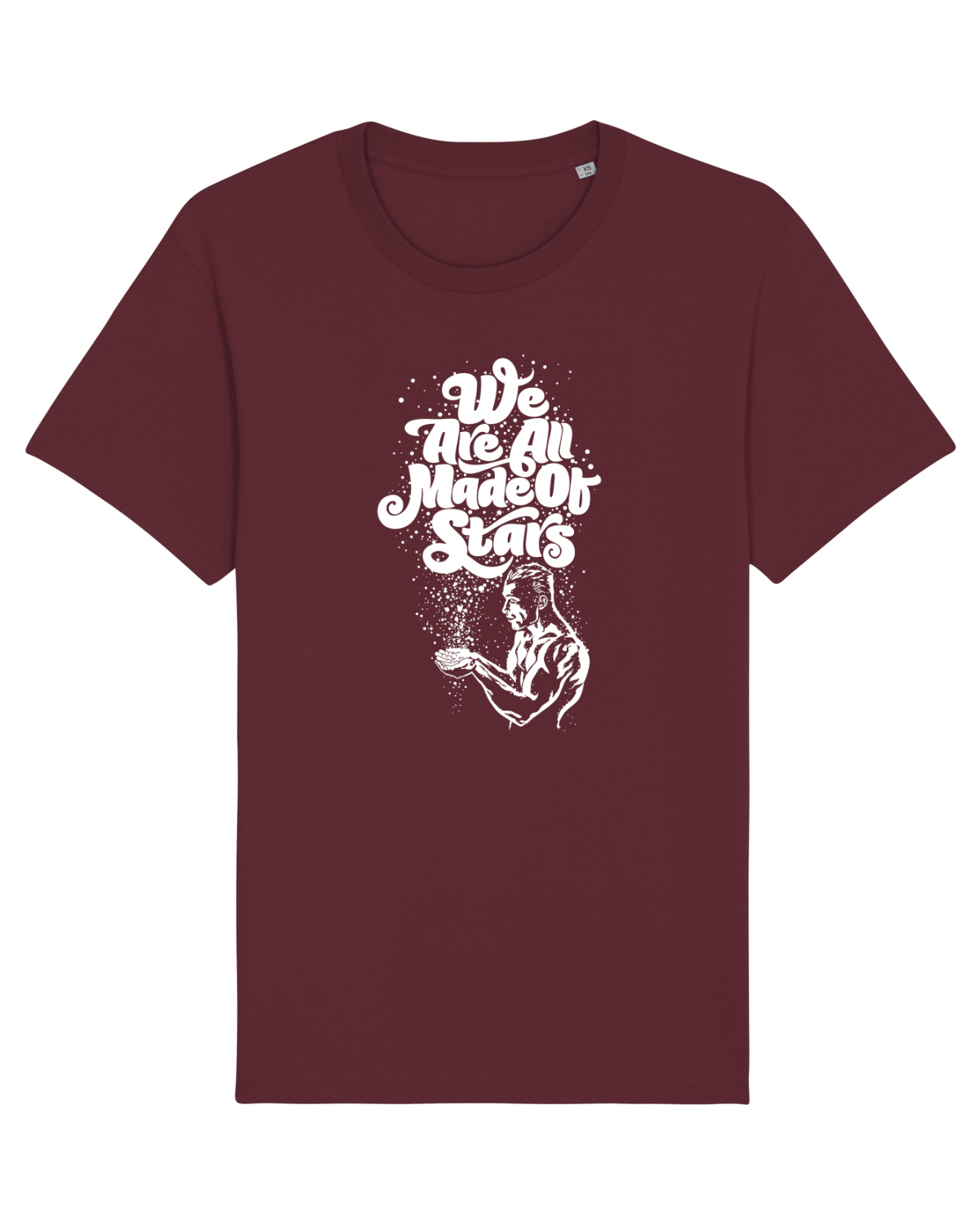 Tricou mânecă scurtă Unisex Rocker Burgundy