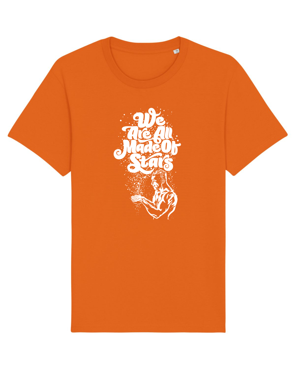 Tricou mânecă scurtă Unisex Rocker Bright Orange