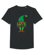 Love your elf Tricou mânecă scurtă guler larg Bărbat Skater