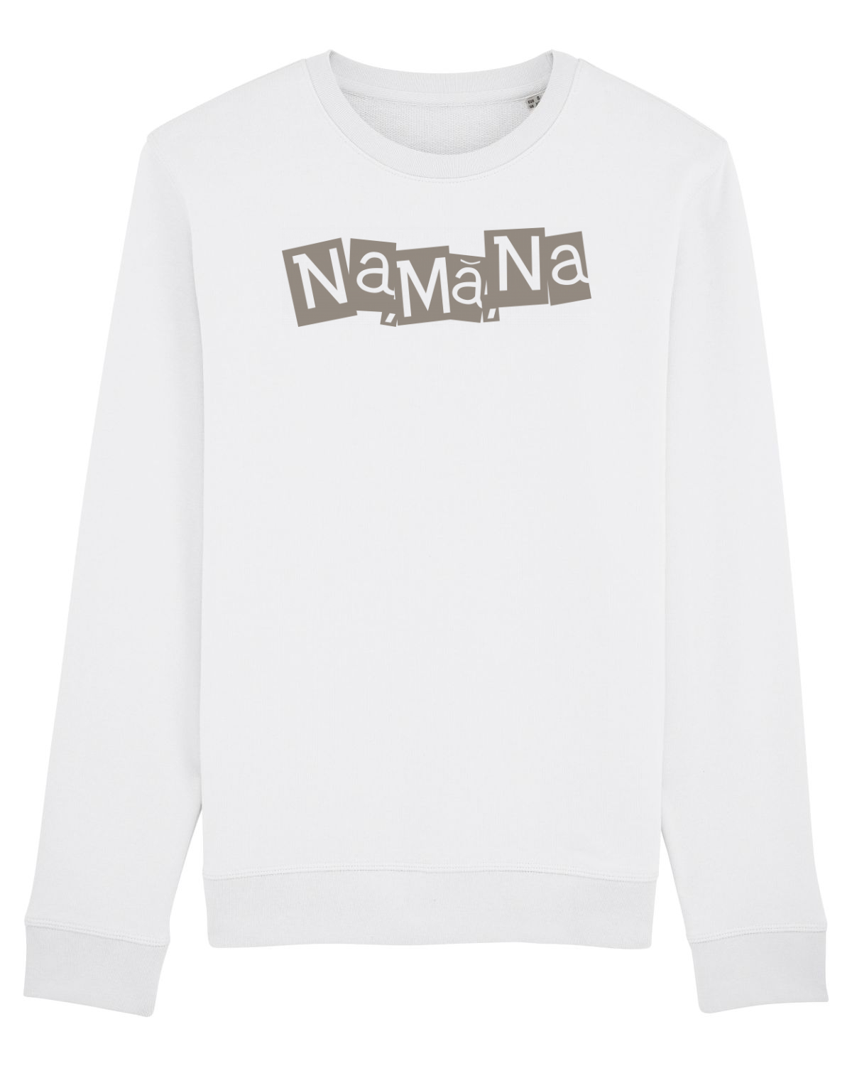 Bluză mânecă lungă Unisex Rise White