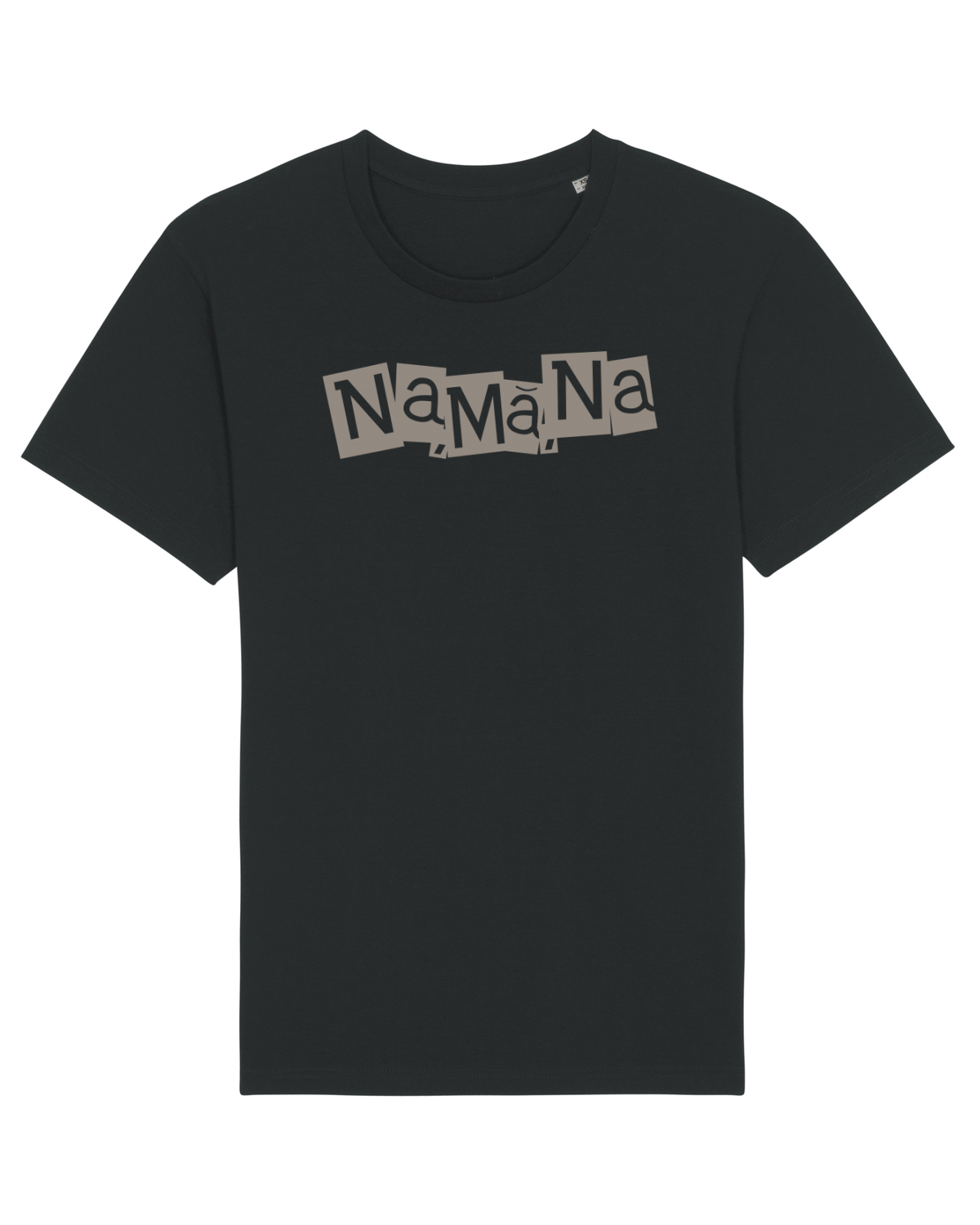 Tricou mânecă scurtă Unisex Rocker Black