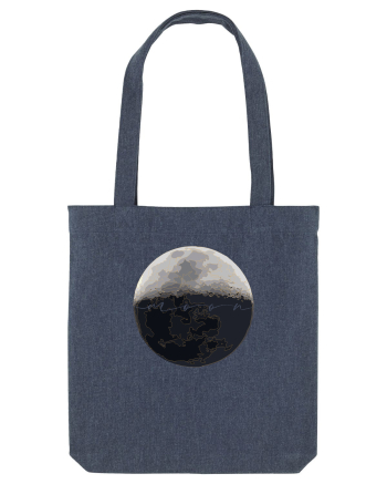The Moon Midnight Blue