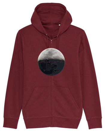 The Moon Burgundy