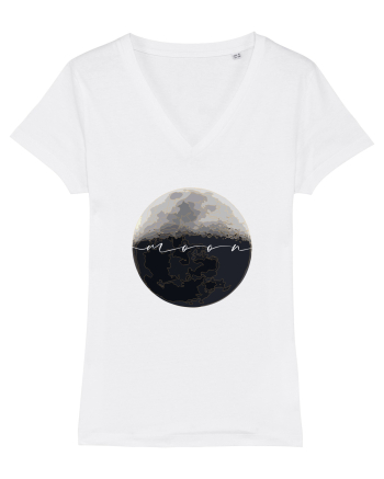 The Moon White