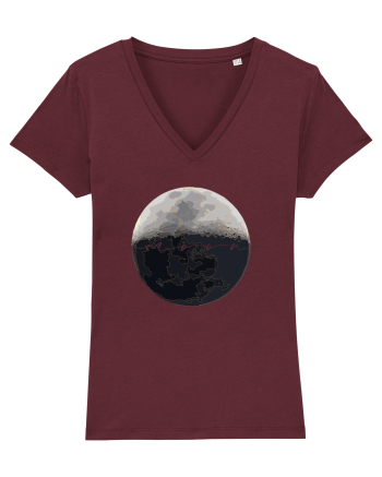 The Moon Burgundy