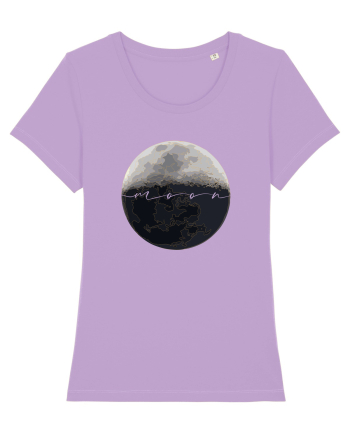 The Moon Lavender Dawn