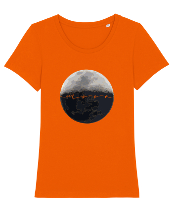 The Moon Bright Orange