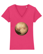 Pluto Tricou mânecă scurtă guler V Damă Evoker