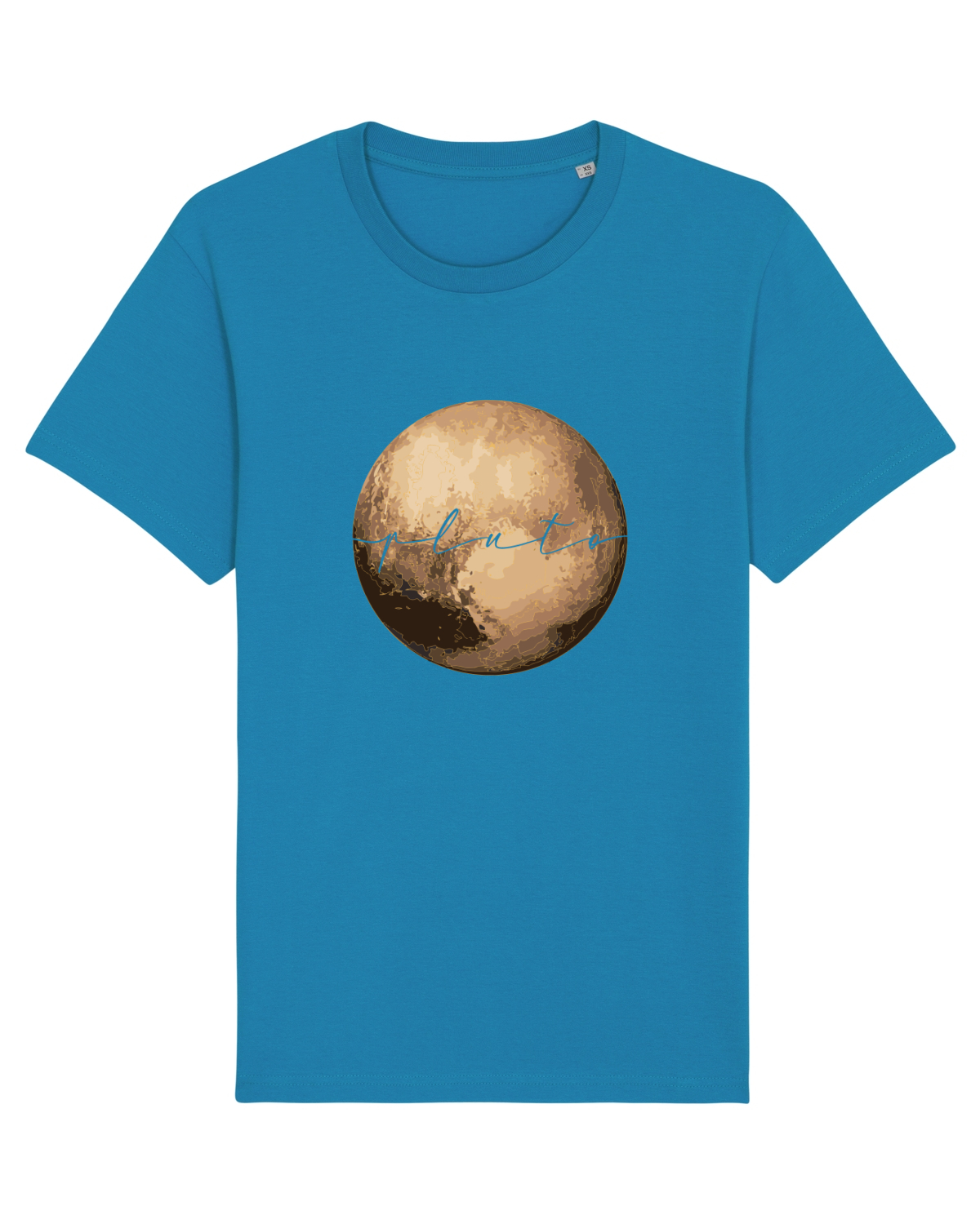 Tricou mânecă scurtă Unisex Rocker Azur