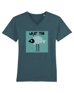 What The Fish Are Those Tricou mânecă scurtă guler V Bărbat Presenter