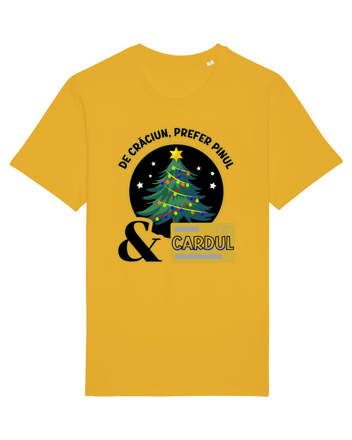 Tricou mânecă scurtă Unisex Rocker Spectra Yellow
