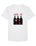 Wine Me Tricou mânecă scurtă guler larg Bărbat Skater
