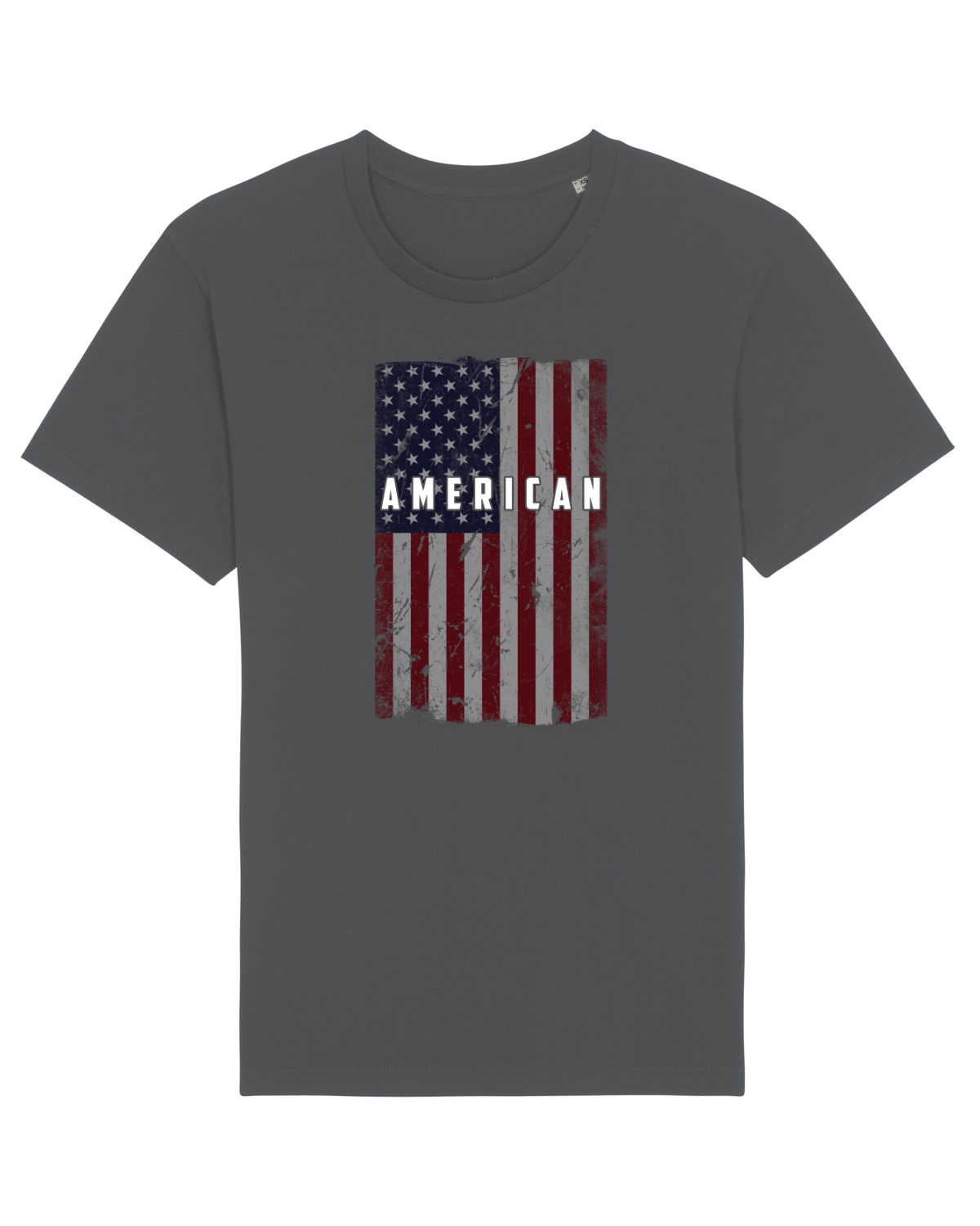 Tricou mânecă scurtă Unisex Rocker Anthracite