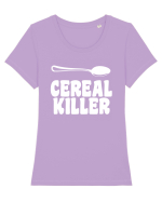 CEREALS Tricou mânecă scurtă guler larg fitted Damă Expresser
