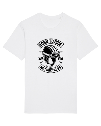 Born to Ride Motorcycles Black White