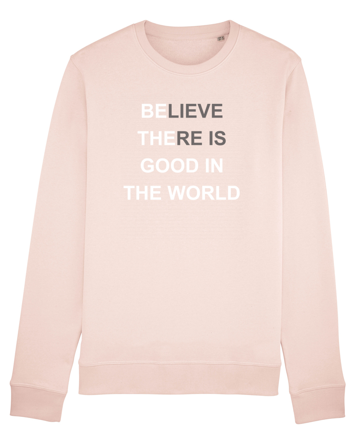 Bluză mânecă lungă Unisex Rise Candy Pink