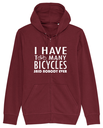 BICYCLES Burgundy